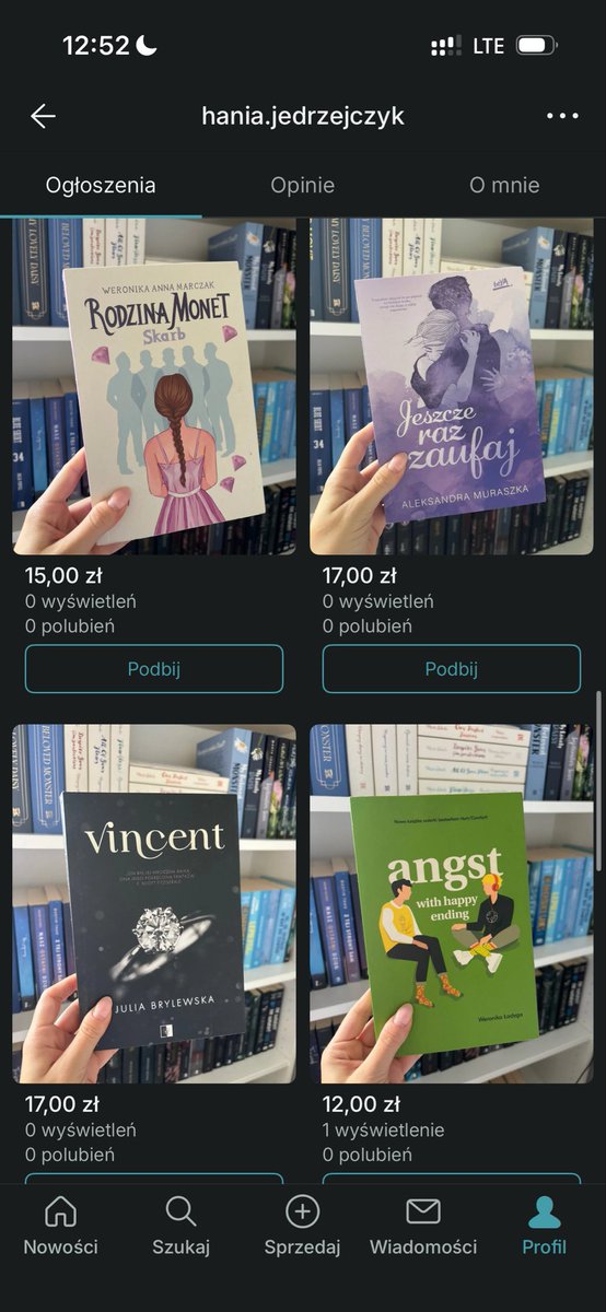 hanulalol's tweet photo. wystawiłam troszkę książek na vinted ❤️ może kogoś coś zainteresuje! 

https://t.co/d6u4c6RGPG https://t.co/6v1H9NmMEV