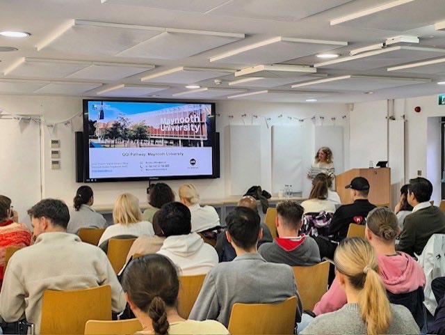 Ballsbridge_CFE's tweet photo. Thanks to all the speakers who presented to our students at our annual Career Day. The focus for this year was speakers working in Business and Psychology. UCD and Maynooth University presented the great choice of progression routes from Further Education to Higher Education. https://t.co/mC0HPT9Rj3