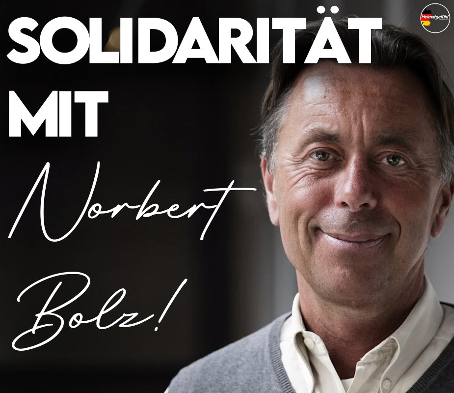 Hausdurchsuchung bei Norbert Bolz wegen eines kritischen Posts zur „Woke“-Bewegung.

Volle Solidarität!
#Meinungsfreiheit