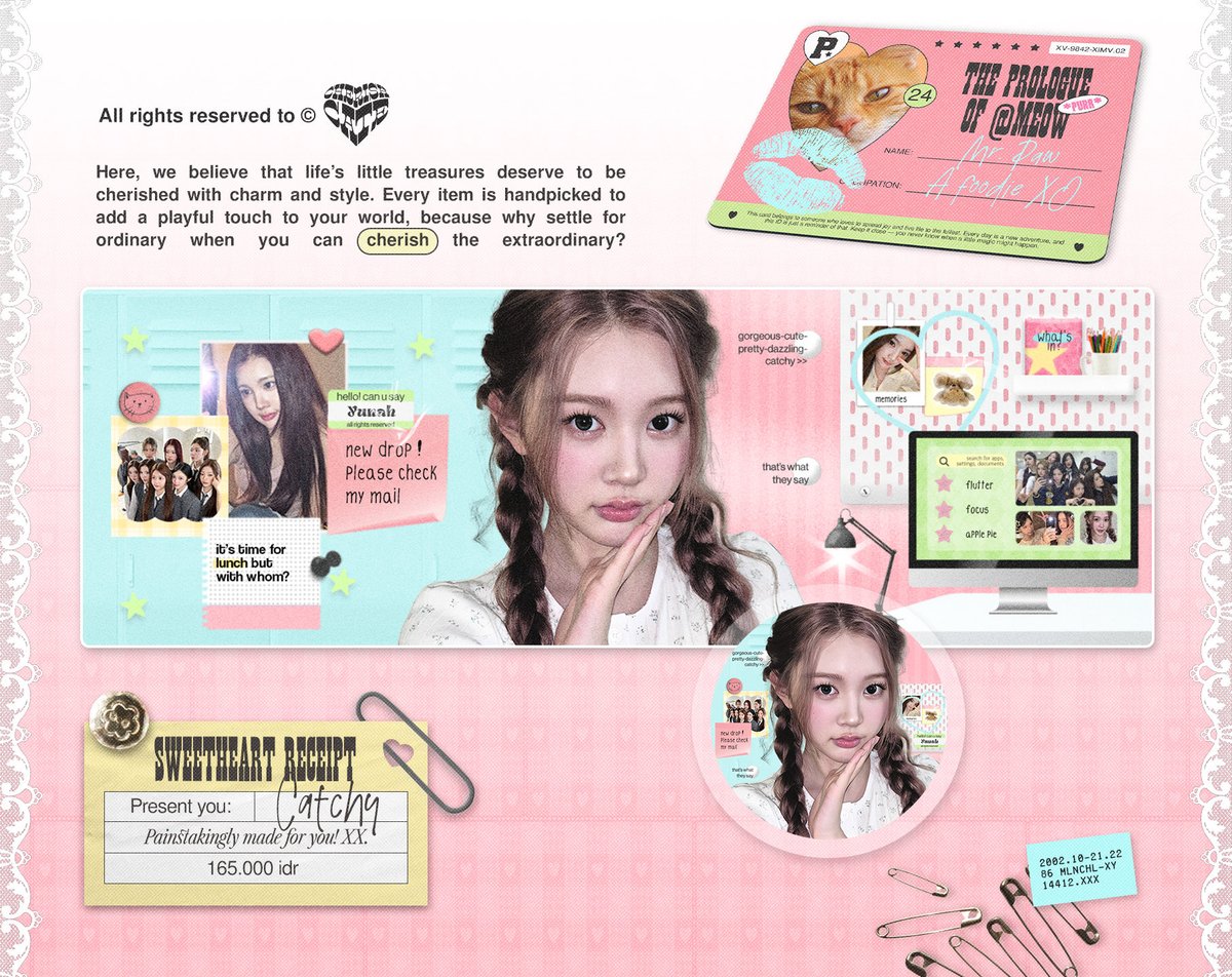 cherishcate's tweet image. A repost would be cherished!

Halo semua! Aku bawa template layout dari katalogku (selling them bcs i’m busy irl rn &amp;amp; they were too pretty to leave alone). Check the list below for more details. DM me if you’re interested! Thank you. ✿

#zonaba #zonauang #zonajajan