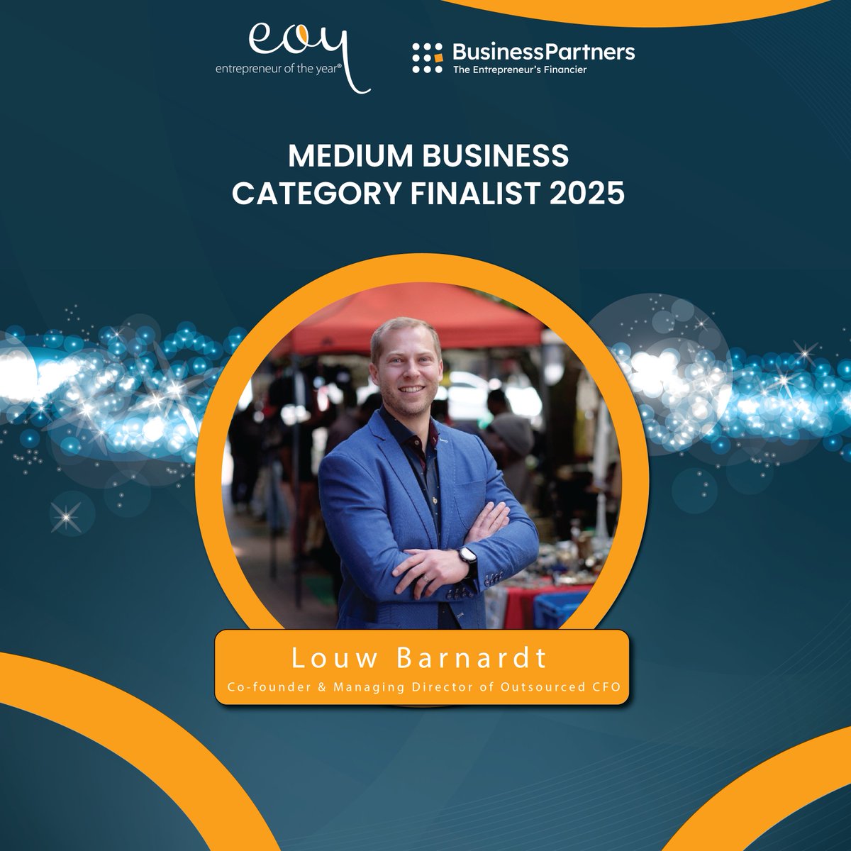EOY_SA's tweet image. From 2 desks at Bandwidth Barn to a global firm! 🌍 Louw Barnardt, Co-founder of Outsourced CFO, now leads 100+ finance pros across Cape Town &amp;amp; NYC—serving clients in 34 countries. 🚀 #OutsourcedCFO #ScaleUp #EntrepreneurSupport #FinanceForGrowth