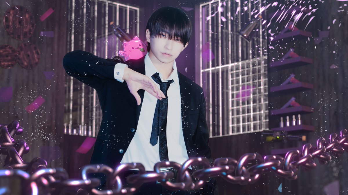 rion_neko_0224's tweet image. アー写変えました〜!📸
今回撮影から背景をCGで制作、色味加工等初めて全て自分でやったから凄い愛着湧いてる1枚になりました!
久しぶりに皆に顔見せる:(´◦ω◦`):
アー写の撮影裏もYouTubeで出すから楽しみにしててね〜!ฅ