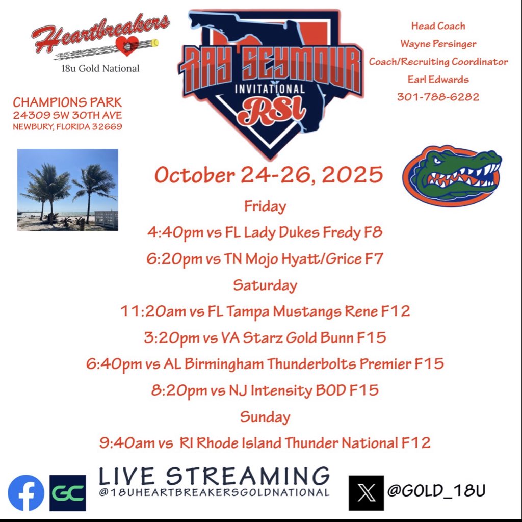 Headed to Florida for the Ray Seymour Invitational this weekend☀️🌴 Excited to face some great competition!!!