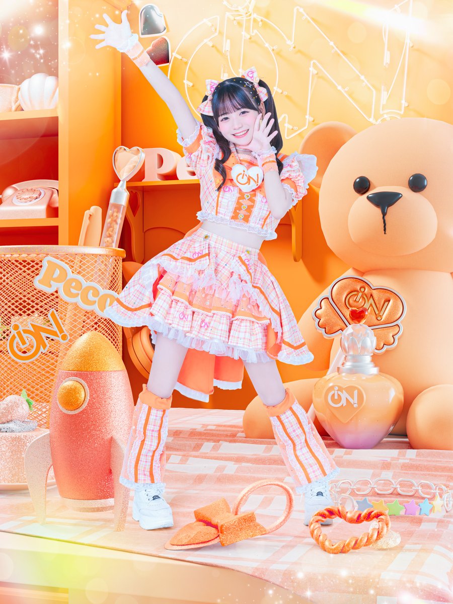 新アー写公開】 ♥花丸 ぺこ(はなまる ぺこ) ♡担当カラー オレンジ