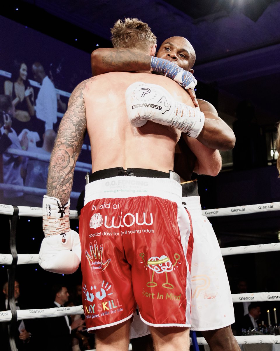 proprojectpro's tweet image. What a fight between Leroy Lita and David Noble

Two incredible men who showed heart, courage and respect from start to finish. Both gave everything in training and on the night.

A huge thank you to Leets and Nobes for being part of A Night to Remember.