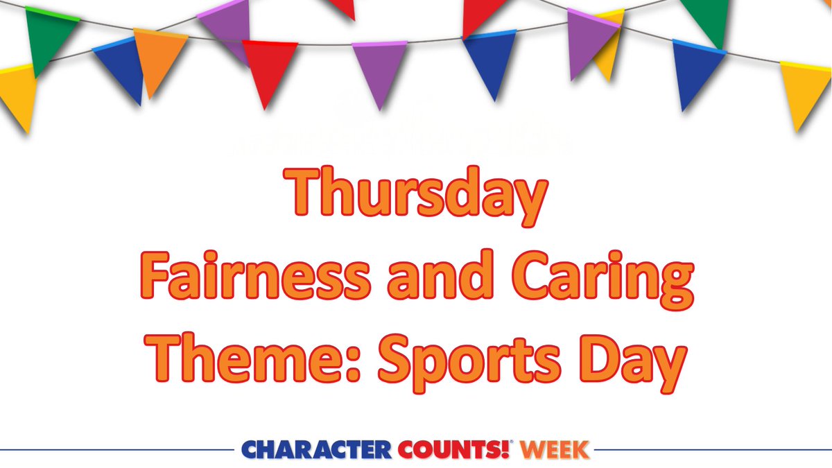 CHARACTERCOUNTS's tweet image. Be a #fair and #caring teammate. Visit the CC! Week website to access all of our free celebration resources. Use #CharacterCountsWeek when you post photos to make sure we can share your celebrations!

charactercounts.org/character-coun…