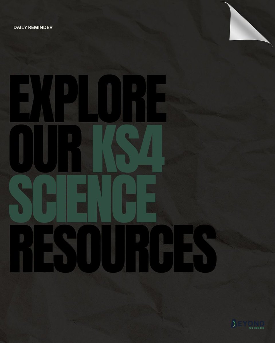 Support GCSE science lessons and choose from our collection of key topics, GCSE science revision materials and worksheets, lesson packs, KS4 science worksheets, PowerPoints, and even games. #edutwitter #teachers   
buff.ly/0n8uvCP