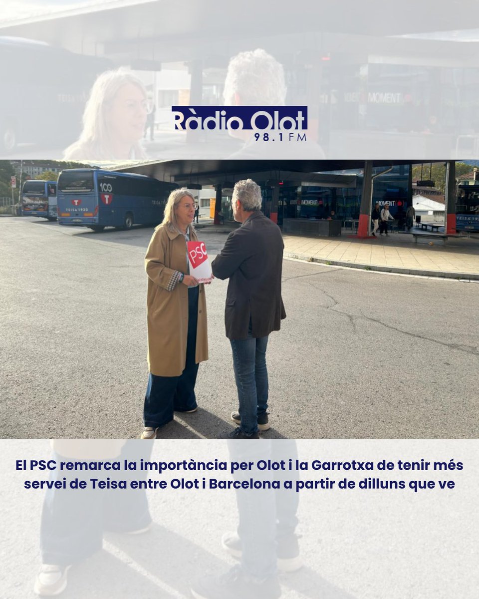 Radiolot's tweet photo. 🚌 Des del @pscolot asseguren que seguiran treballant per millorar el servei, també, els diumenges

ℹ️ Consulta més informació a https://t.co/S60xDDmka6

#Olot #Garrotxa https://t.co/idFyjObSlg
