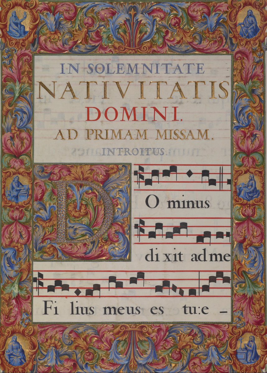 fred_manfrin's tweet photo. Mes manuscrits préférés : commande du Roi-Soleil à l’atelier des Invalides, voici le Graduel-Antiphonaire de la Chapelle Royale du château de Versailles, réalisé entre 1684 et 1686.
Preuve que l’enluminure survit à la Renaissance, merveille entre baroque et Rocaille, latin 8828 https://t.co/LVew3rrhR2