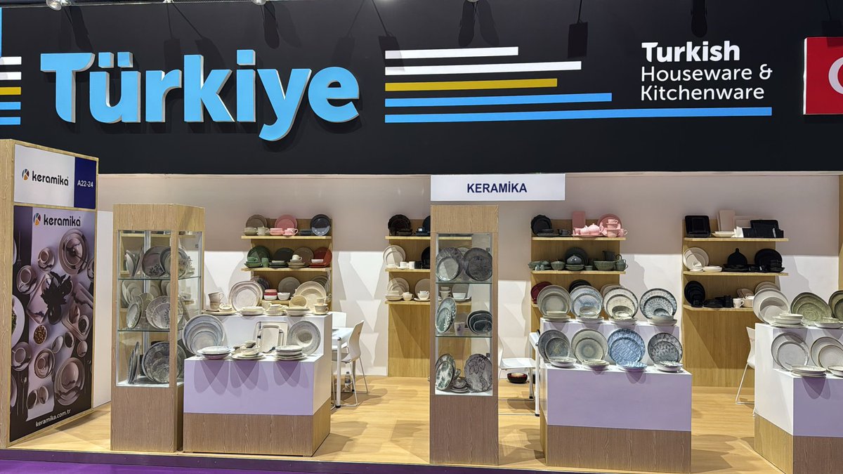 Keramika, Canton Fair 2025’te açıldı!
📅 Tarih: 23–27 Ekim 2025
📍 Salon: 2.1 | Stand: A22-24

Estetik, kalite ve yenilik anlayışımızı yansıtan özel koleksiyonlarımızı yakından görmek için tüm misafirlerimizi standımıza bekliyoruz.

#Keramika #CantonFair2025 #FuardaBuluşalım