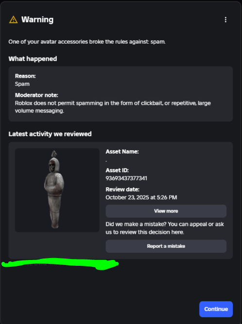 Pengpoii's tweet image. OH MY GOD BRUH ROBLOX WTH, WHY IS THIS SPAM? #robloxugc #RobloxDev