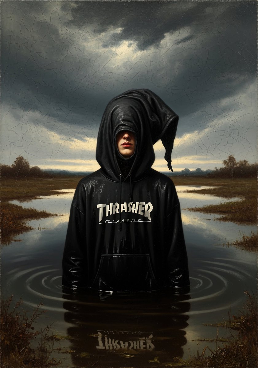 What one word best describes the mood of this piece? 

(G·M) 🌧️