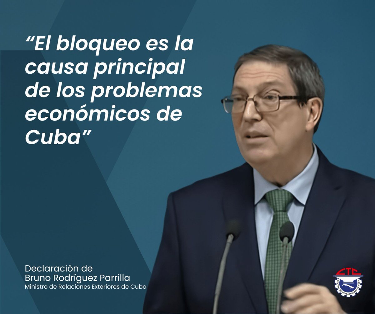 #Cuba
Cuba denuncia los intentos del gobierno de EEUU para presionar a varios países en su voto en apoyo a la Revolución Cubana Vs Bloqueo .
#NoMasBloqueo