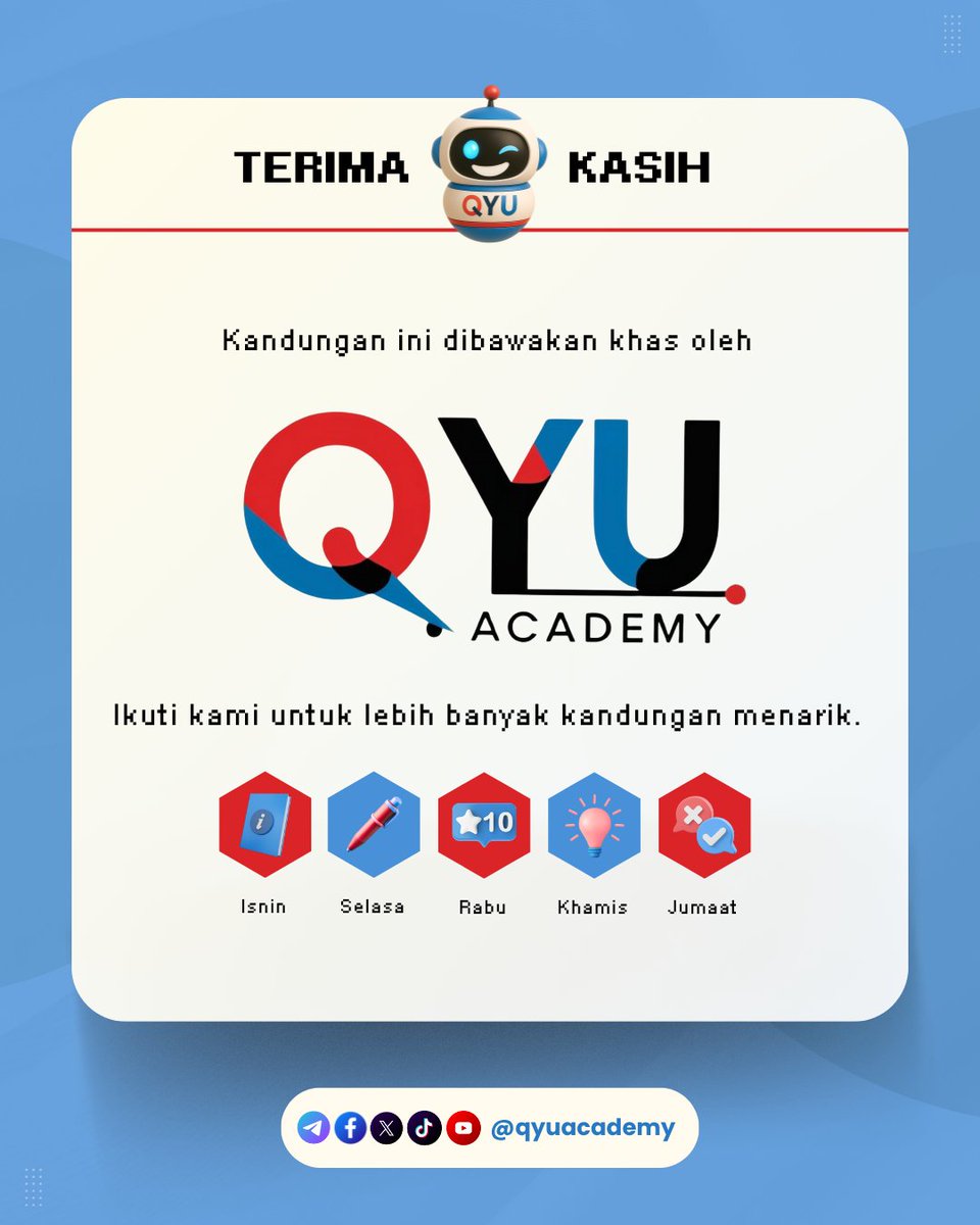 🚀 JOM KENALI QR4OFFICE - PART 2
💡 Nak dokumen nampak profesional dan interaktif?

Jom bersama QYU Academy — Belajar. Mahir. Berjaya.

#QYUAcademy #BelajarDigital #QYUTips #JomMahir