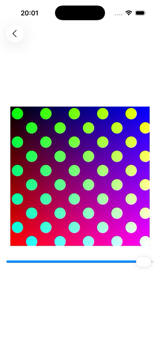 kazu725140's tweet image. ワークショップ「Metal の基本」ではこんな感じのものを作ります
これとは別にブラーとか手作りします

自分で言うのもアレだけど、初心者目線に立ったいいモノができたと思う

#SwiftUI #MSL

ワークショップ「Metal の基本」 connpass.com/event/372836/?…