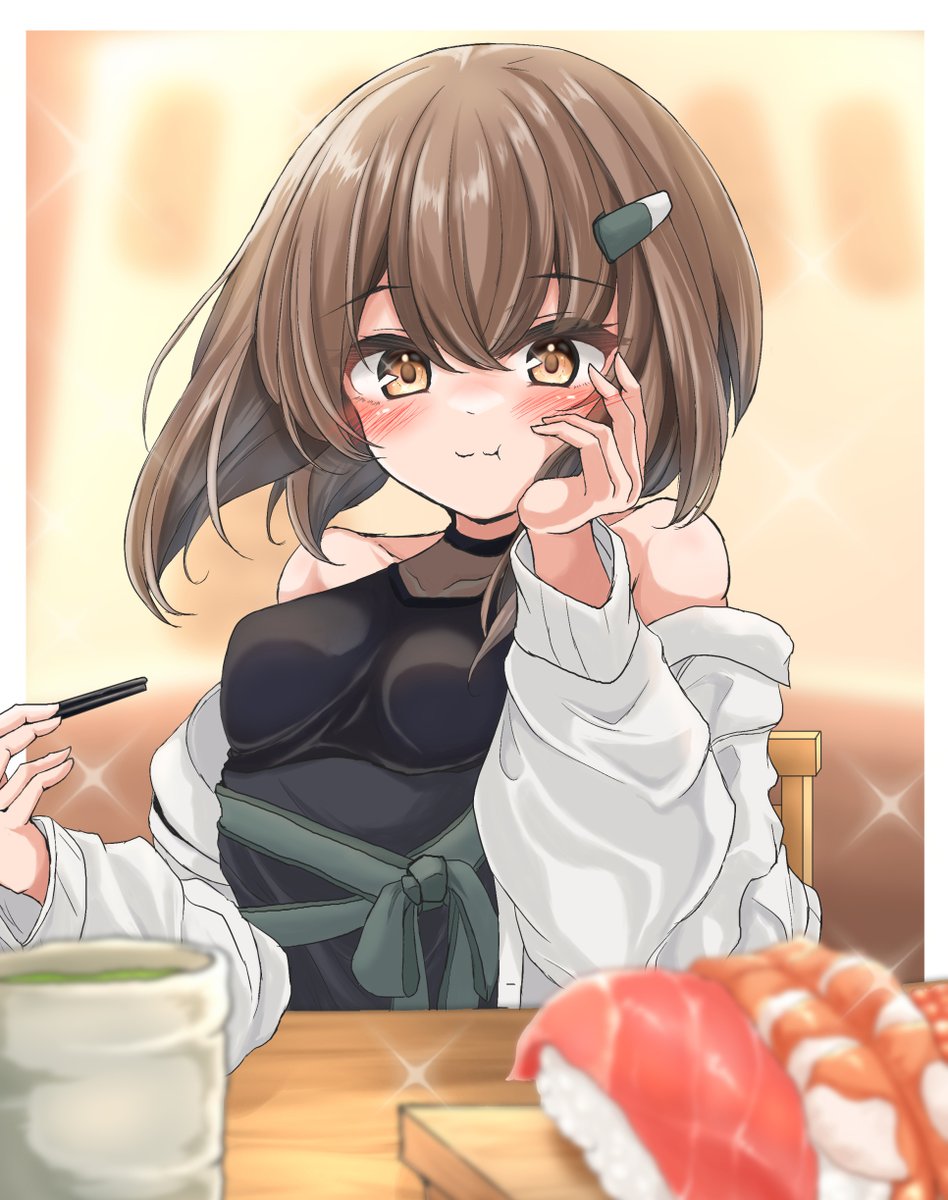 せっかくだから元絵も再掲！お寿司大鳳ちゃん！！