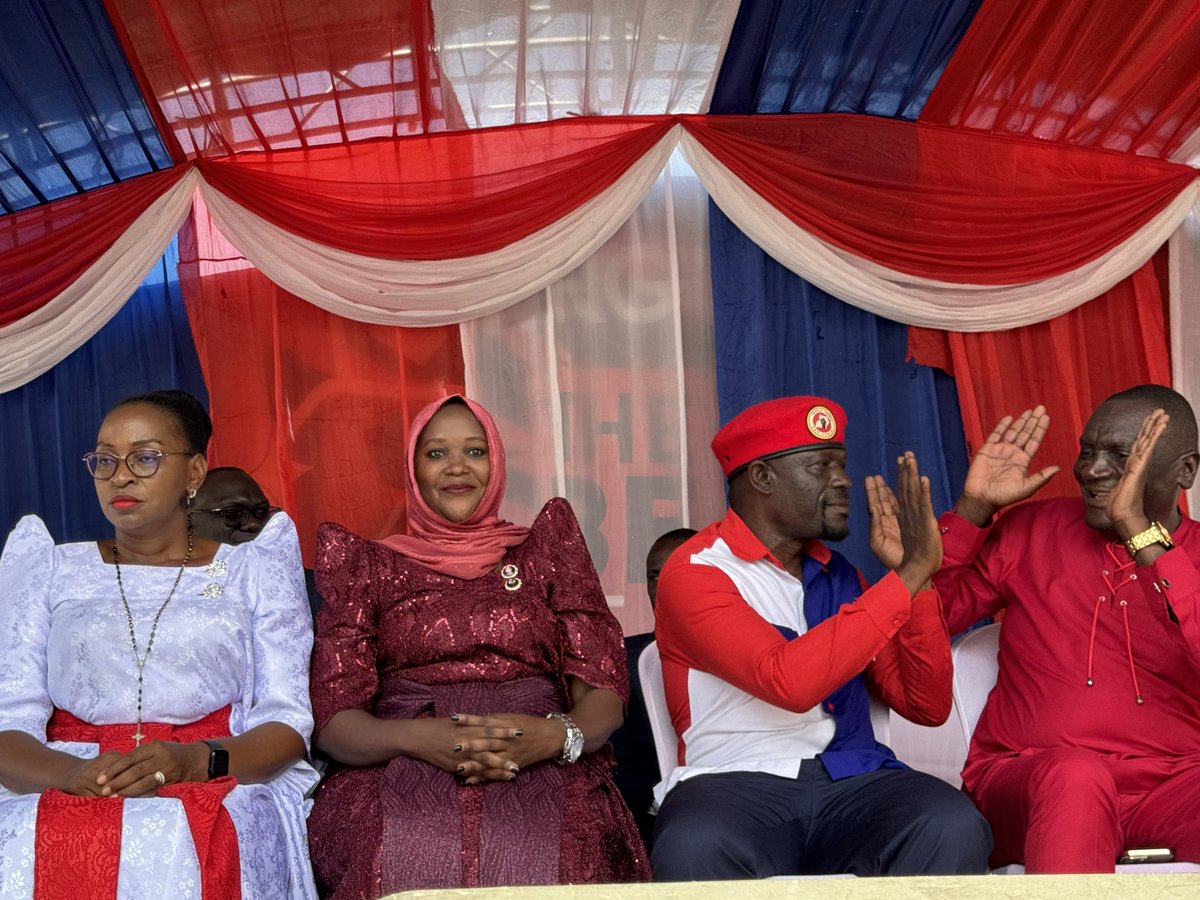 We are live at NUP Makerere Kavule for Kampala district flag bearers’event