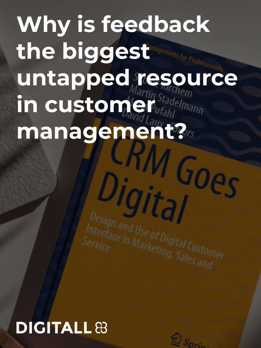 DIGITALLpeople's tweet image. Are you using your #CustomerFeedback effectively or piling it up? Our blog offers a practical guide to using data and feedback to shape products, services, and relationships. eu1.hubs.ly/H0nMlg70
#CRMgoesDigital #DIGITAL #DataDriven #ServiceDesign CustomerData #DataDrivenCRM