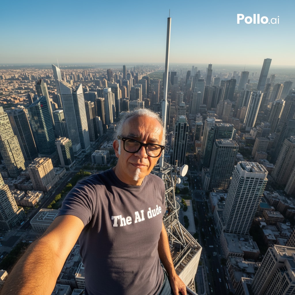 photomamp's tweet image. He estado de #AIrooftopping con el equipo de #GoogleNanoBanana, desde @itsPolloAI.
Tienes más imágenes documentado esta aventura ficticIA en mi instagram: instagram.com/p/DQJjR1BjExF/…
-
#fake #IA #AI #PolloAICPP #PolloAICreativePartnerProgram
#PolloAICreativePartnersProgram
#PolloAI