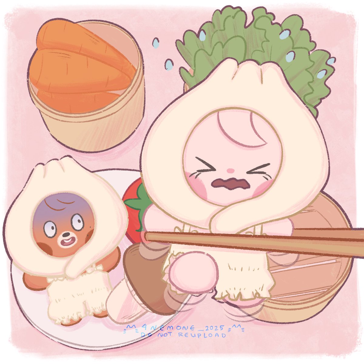 yum yum🥟🥟 🥢#kkyuping #jjopoo