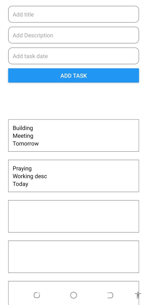 MrTechMedia's tweet image. I was trying something with firebase real-time data.
I added and also retrieve the information using the fetch tools.
I am excited about the project I will be building.
#reactnativemobileappdevelopment
#reactnative