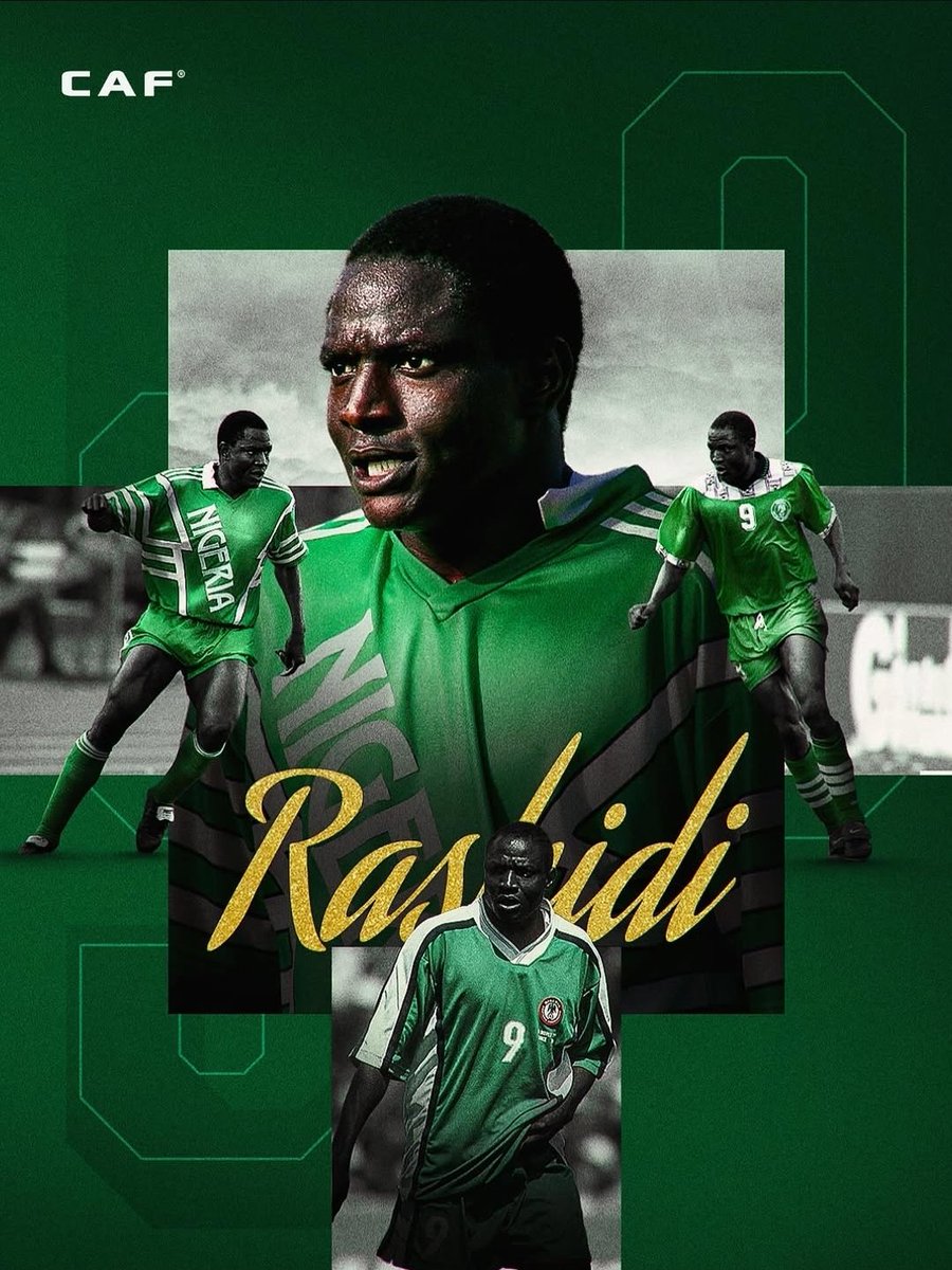 PoojaMedia's tweet photo. CAF celebrates Rashidi Yekini 

RIP legend 🇳🇬🇳🇬🇳🇬 https://t.co/1sjveAskya