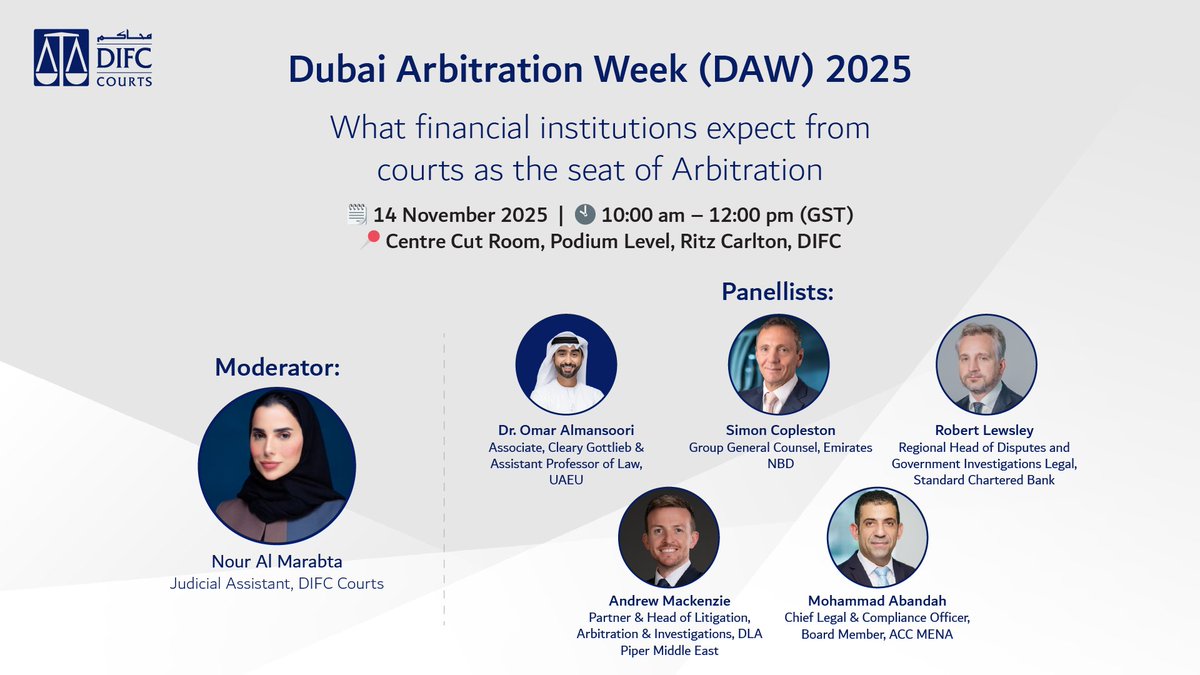 DIFC Courts tweet media