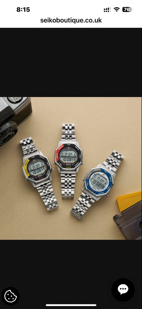 Watchbazar's tweet image. @seikowatchofficial  revives a cult classic Rotocall, a digital watch that once went to space. 
The new 2025 reissue stays faithful to the original Astronaut A829, with that signature rotating bezel to switch between modes instead of buttons.