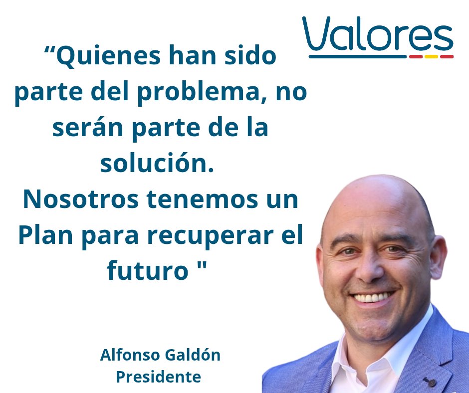 alfonsojgaldon's tweet photo. Esos que nos critican, calumnian y conspiran contra @valores_espana por querer dialogar con el @ppopular para encontrar vías de convergencia y poder enviar a Sánchez a la oposición, no hace mucho, pactaron con el psoe " por el bien común"...
La política les viene grande. https://t.co/6v6L9L7bPp