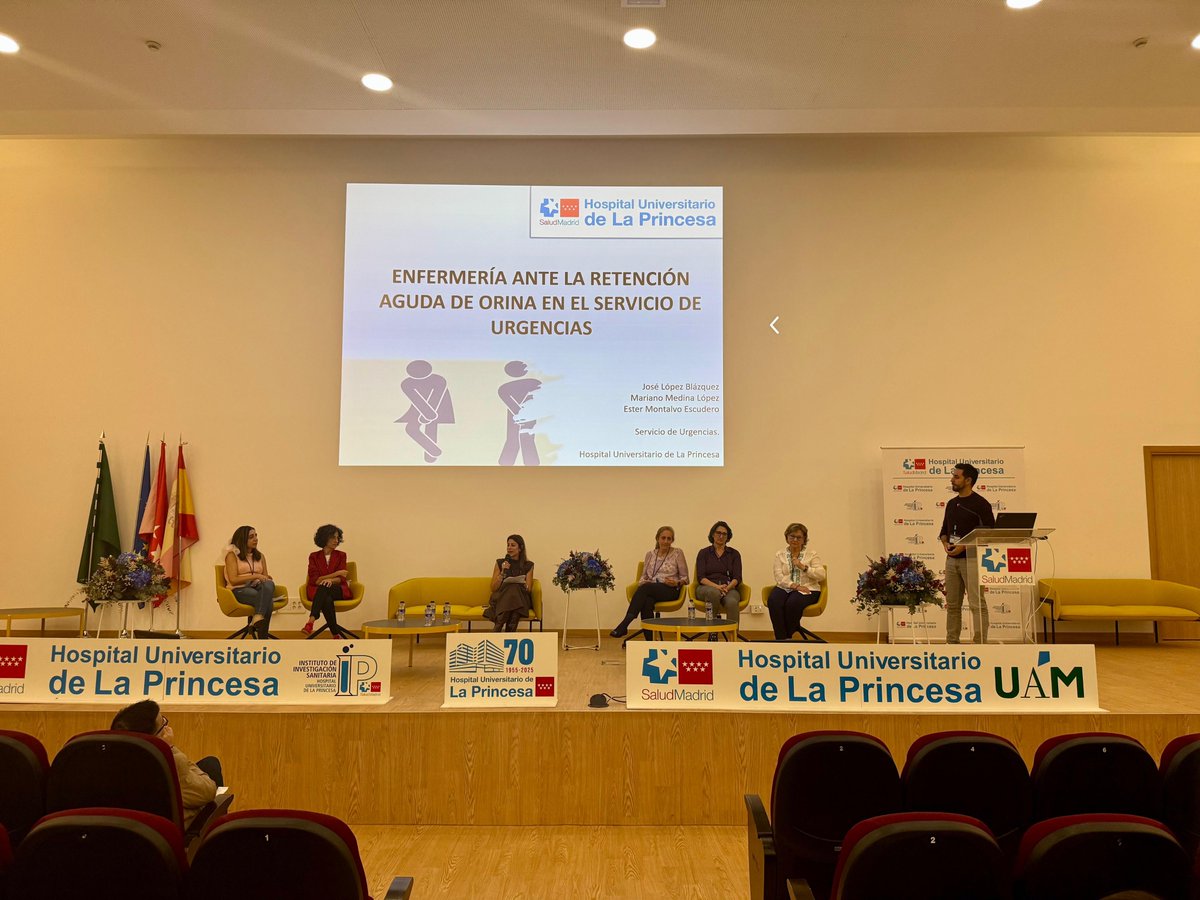 D. José López Blázquez, nos presenta su ponencia: "Enfermería ante la retención aguda de orina en el servicio de urgencias".
Intervenciones oportunas, valoración precisa y cuidados centrados en el paciente: claves para una atención eficaz.
#IVJornadasHLPR#Enfermeria