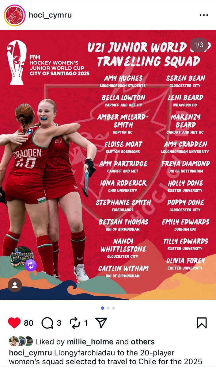 Diamond71Nikki's tweet photo. We are incredibly proud to share Freya is off to the World Cup in Chile and the team are looking for sponsorship to funding cuts @EighteenHockey @BishopHeberHS @TheHockeyPaper @CreweVagrantsHC @_drhc @TimperleyHockey @huel https://t.co/27n5METzE1