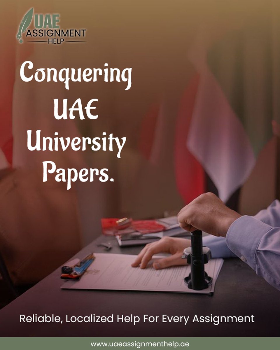 uaeAssignment_'s tweet image. Conquering UAE University Papers! Reliable, Localized Help For Every Assignment That Stamps Your Success And Masters Your Grades.

Visit: uaeassignmenthelp.ae

#UAEAssignmentHelp #dubaiuniversity #AcademicSuccess #uaestudent #assignmenthelp #StudentLife #fypシ #trending #UAE