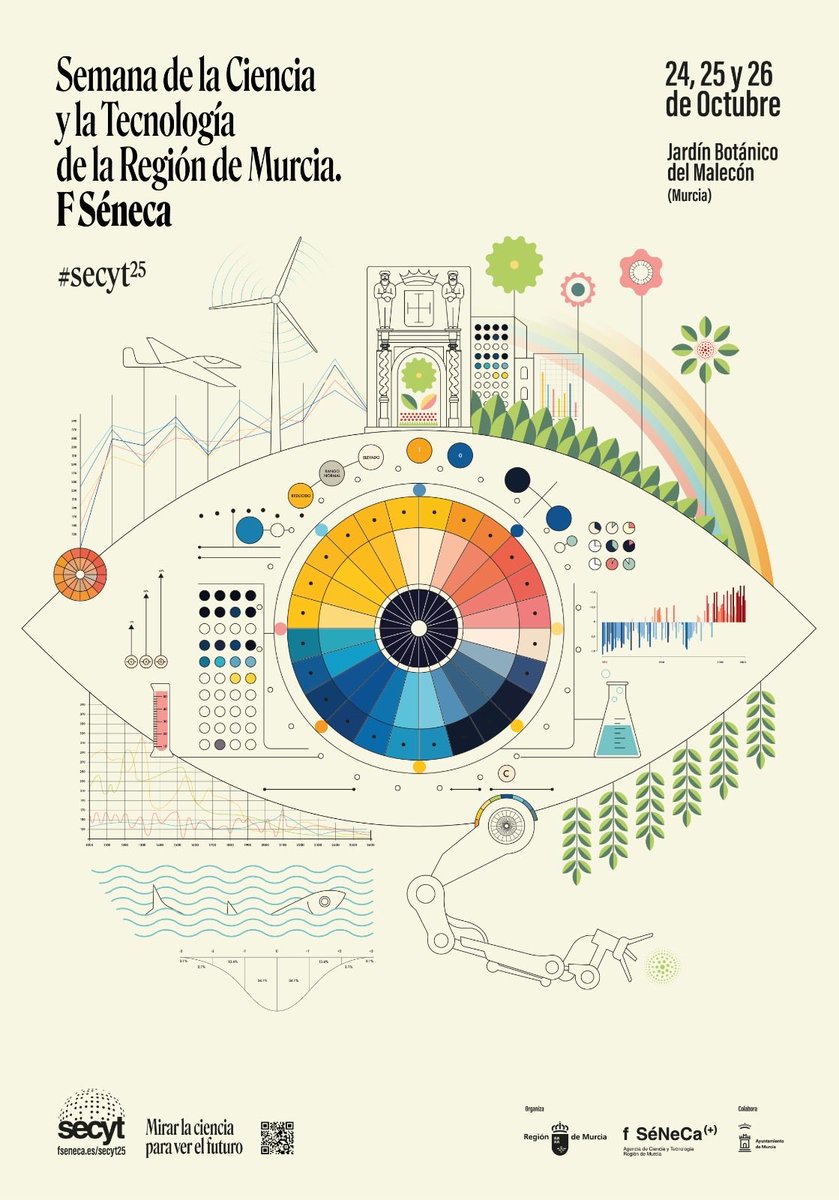 Este viernes estaremos de la mano del IES Poeta y <a href="/ADCMurcia/">ADCMurcia</a>  
en la #Secyt2025 dando a conocer nuestros proyectos y patrimonio. Realizaremos algunas de nuestras actividades interactivas que conectan #arqueología y #patrimonio.
<a href="/FundacionSeneca/">Fundación Séneca</a>