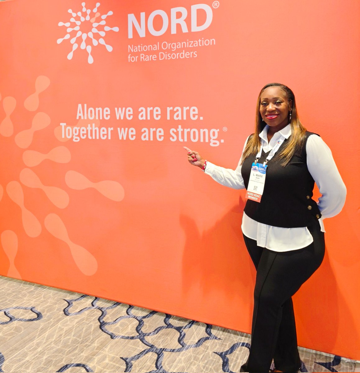 LmarieAsad's tweet image. Alone we are rare. Together we are strong 💪🏾 @FriendsofPBC at the @RareDiseases #NORDSummit. 
With more than 10,000 known rare diseases, it's important to share personal stories with elected officials. #PrimaryBiliaryCholangitis #PBCAwareness #LiverHealth  rarediseases.org/?s=Primary+bil…