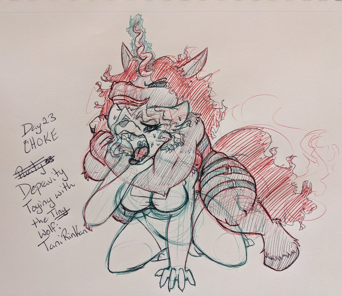 Fightober Day 23 Choke

Depravity toying with her prey; Tani Rinkan

#fightober #fightober2025 #choke