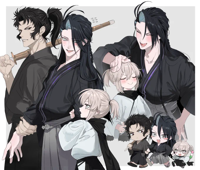 近+土+沖の幼馴染三人組