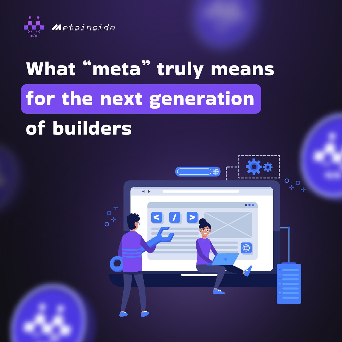 MetaInside's tweet image. 🌐 What “meta” truly means for the next generation of builders
“Meta” isn’t just a word - it’s a mindset.
MetaInside empowers the next generation of builders to move faster, think broader, and build smarter - where ideas become deployable realities in minutes, not months.…
