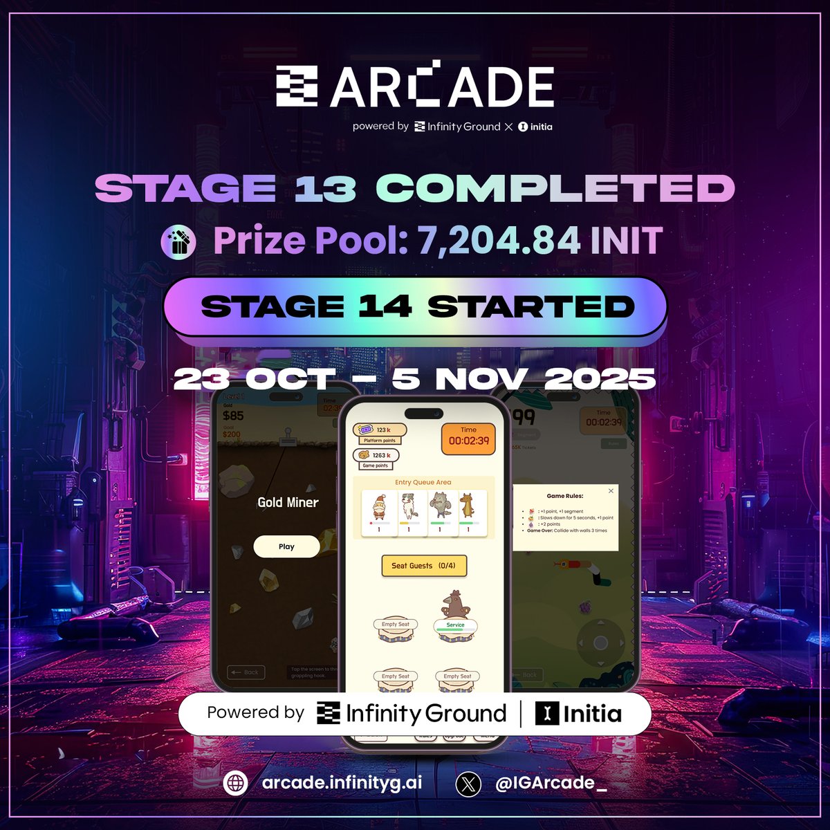 Infinity Ground Arcade tweet media