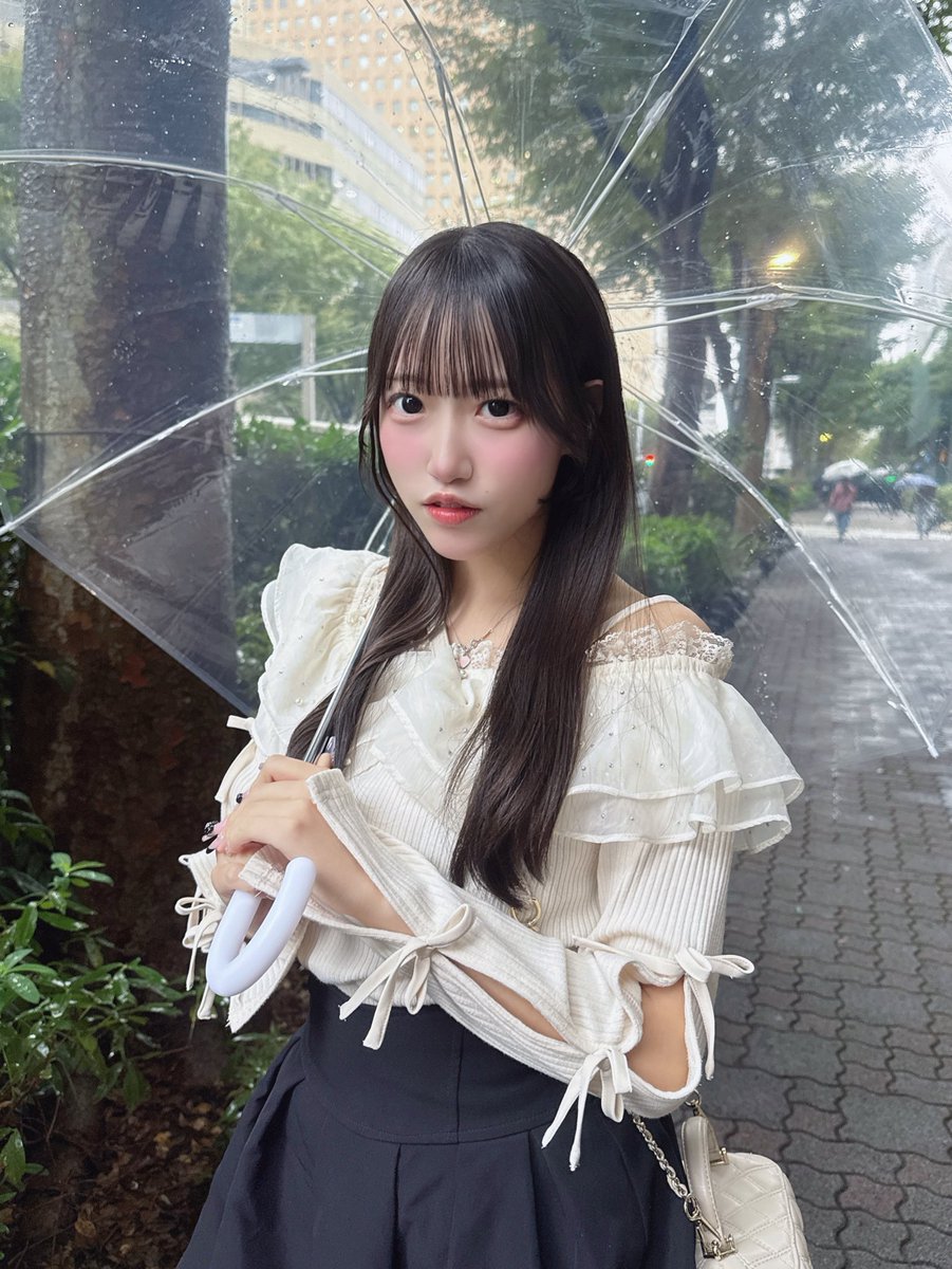 雨の日もるりと一緒なら楽しいね♡です