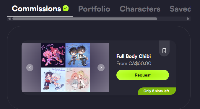 acorn 🌸 | comms open tweet media