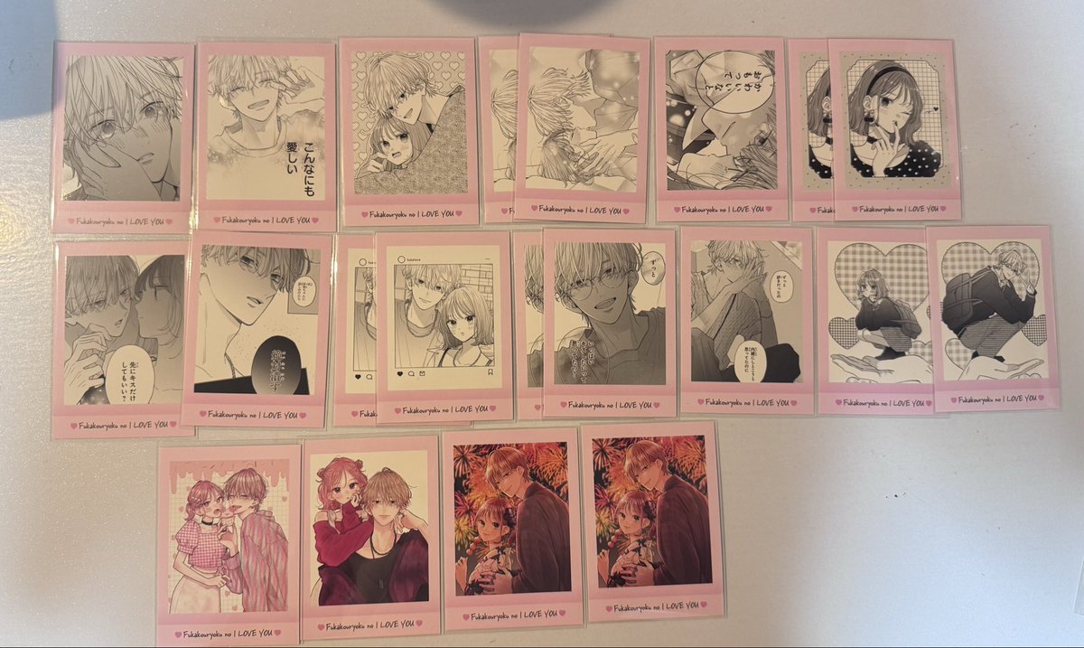1uvxj's tweet photo. 買取 交換 不可抗力のILOVEYOU 不可ラブ ぱしゃこれ

譲 画像のもの
求 定価(1枚92円)+送料(paypay、メルペイ)
メルカリ通し可能ですが、手数料頂きます🙇🏻‍♀️
気軽にお声がけ下さい！🍀 https://t.co/JSFkcc3CLG