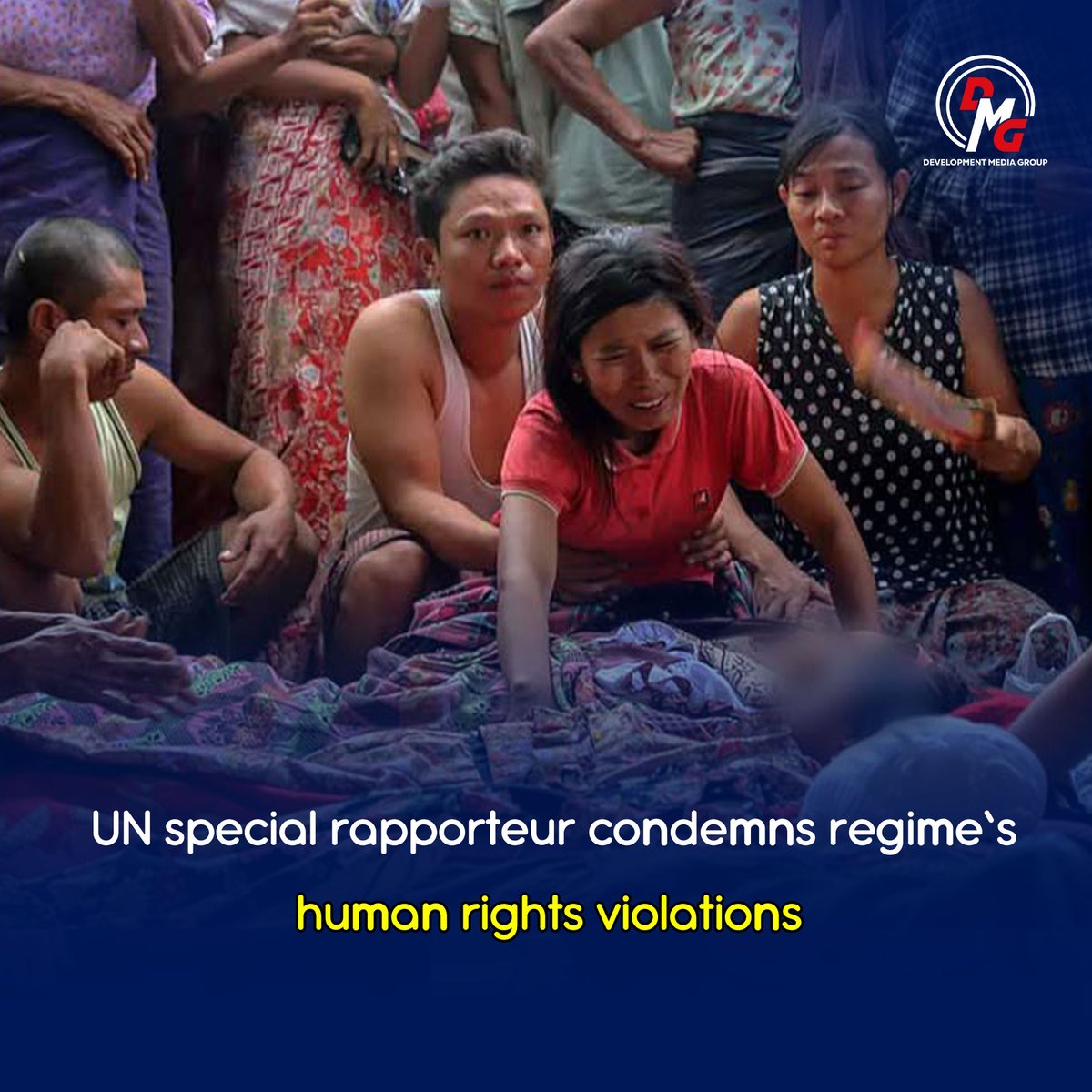 DMGEnglish's tweet image. Tom Andrews, UN Special Rapporteur on the situation of human rights in Myanmar, has strongly condemned the human rights violations committed by Myanmar’s military regime against its people across the country.

Read more: dmediag.com/news/usrcr.html

UN special rapporteur condemns…