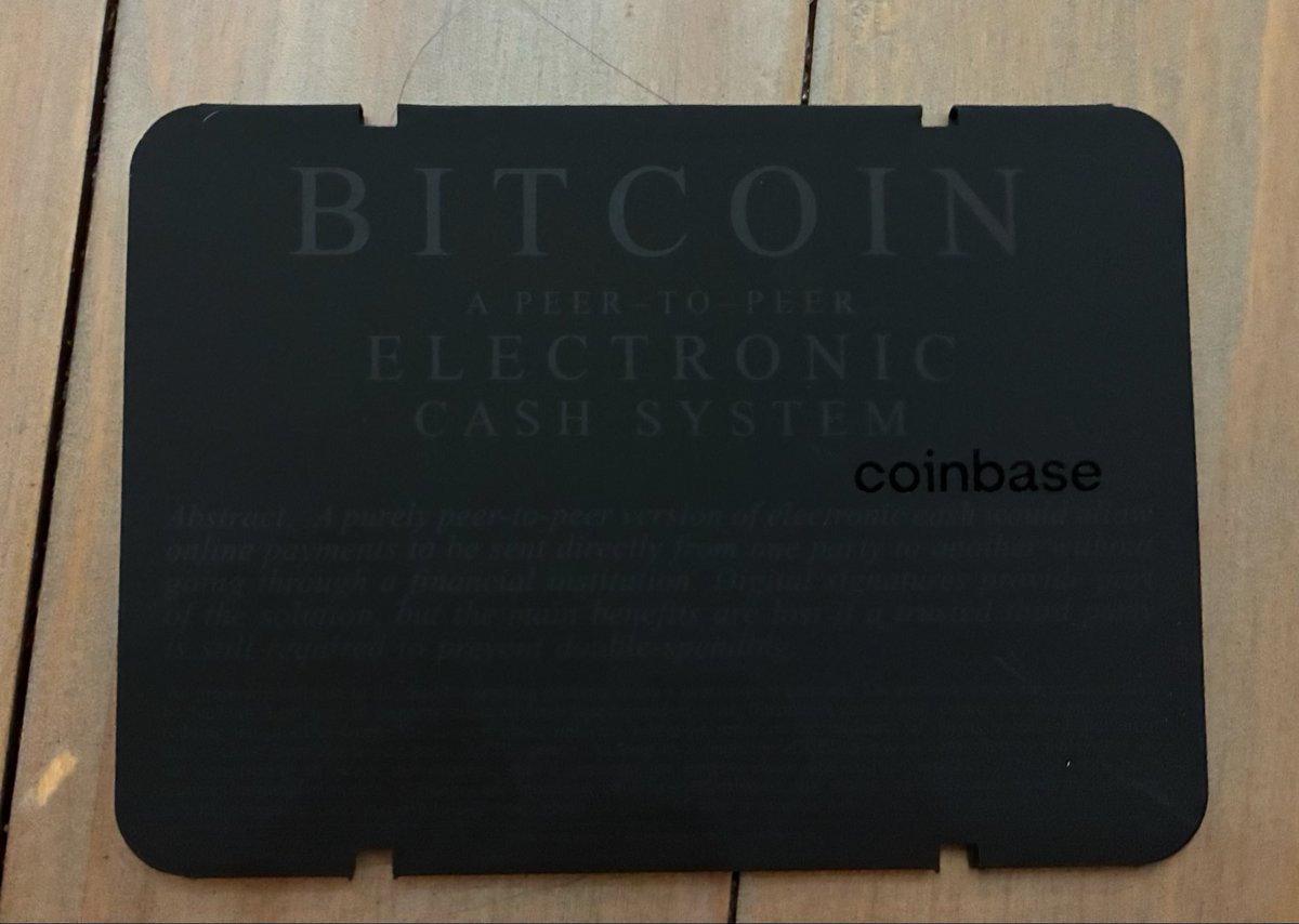 HoenigwasRIGHT's tweet image. Gbirb, 

Big day!! Finally got my @coinbase Card. 
Been waiting a long time to earn @Bitcoin for my purchases. 

Thank you @brian_armstrong 🤝

I don’t birblieve in coincidence 
-Brian at the Capital protecting our coins 
-market capitulated
-CPI Fri
-FOMC 29th

LFG!!

-ICT🦉