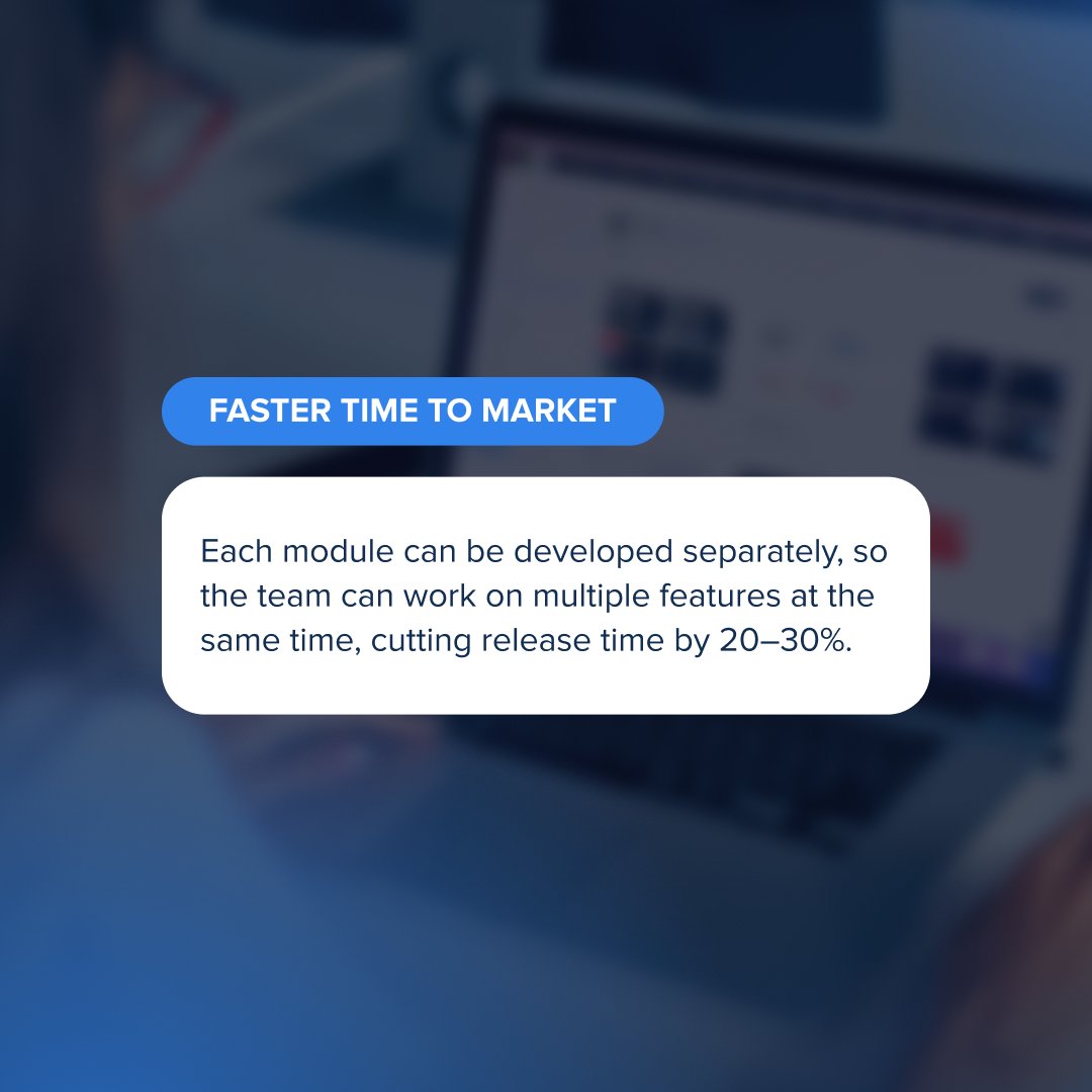 Triare_official's tweet image. For #STARTUPS, 𝐦𝐨𝐝𝐮𝐥𝐚𝐫 𝐚𝐫𝐜𝐡𝐢𝐭𝐞𝐜𝐭𝐮𝐫𝐞 is a smart way to start small and scale fast. Check the key benefits modular architecture offers for growing startups. They help you make the right decision👇🏻
#TRIARE #ModularArchitecture #WebDevelopment #MobileDevelopment
