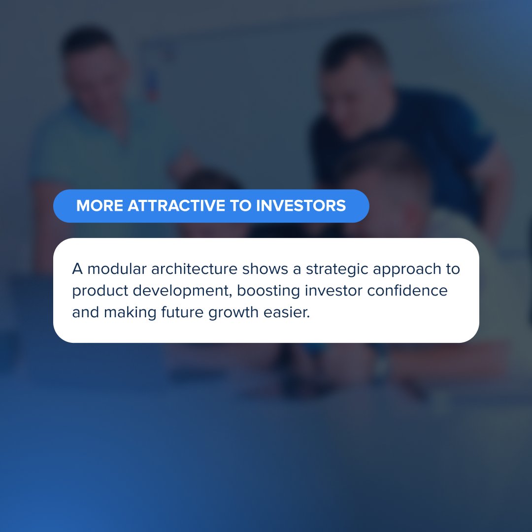 Triare_official's tweet image. For #STARTUPS, 𝐦𝐨𝐝𝐮𝐥𝐚𝐫 𝐚𝐫𝐜𝐡𝐢𝐭𝐞𝐜𝐭𝐮𝐫𝐞 is a smart way to start small and scale fast. Check the key benefits modular architecture offers for growing startups. They help you make the right decision👇🏻
#TRIARE #ModularArchitecture #WebDevelopment #MobileDevelopment
