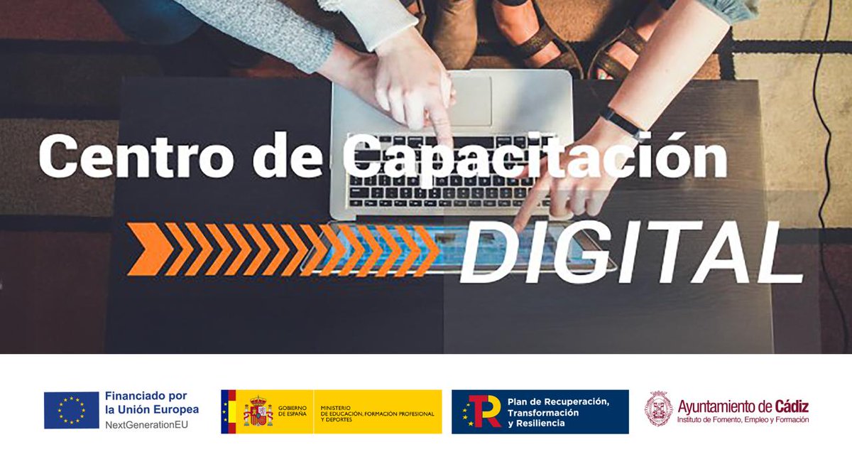 🔵 El <a href="/IFEF_cadiz/">Instituto de Fomento, Empleo y Formación Cádiz</a> ofrece las últimas plazas para los cursos gratuitos del Centro de Capacitación Digital

✅ Los cursos, que se desarrollarán semanalmente, contarán con 30 horas lectivas que se impartirán en el Centro de las Bóvedas de Santa Elena

Las inscripciones permanecerán