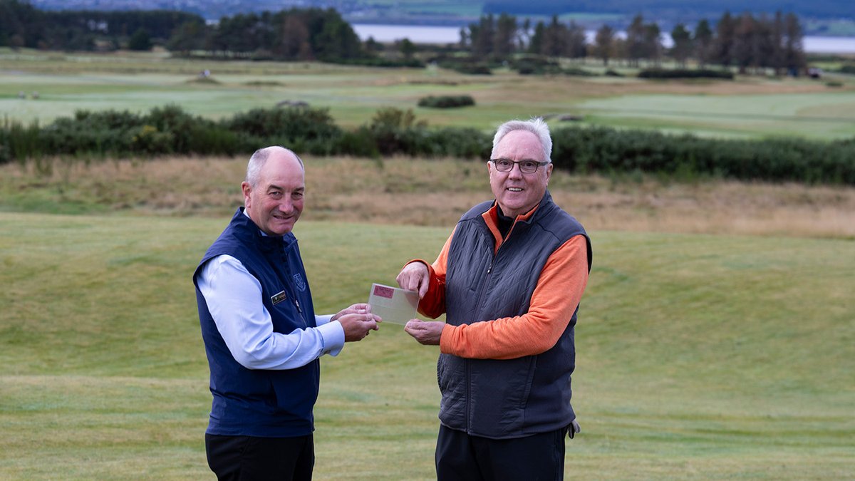 In 1977, German journalist Jürgen Juchtmann fell in love with Royal Dornoch and the Highlands on a press trip. Nearly 50yrs later, his wife Heidi found his original 75p Struie ticket and the club has welcomed it into their archives for the new clubhouse.

golfhighland.com/just-the-ticke…