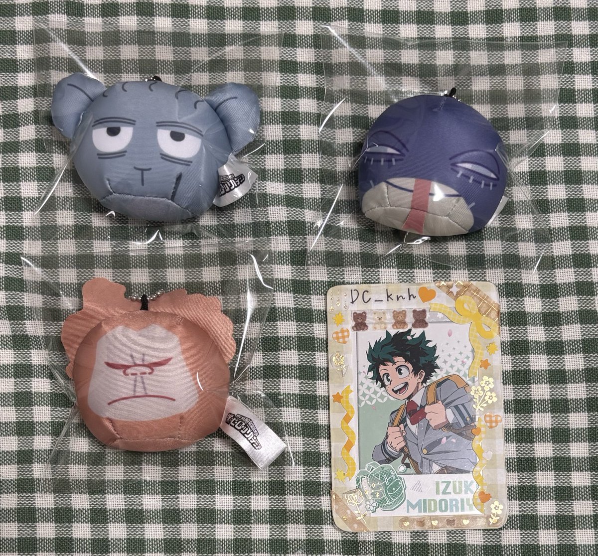 《譲渡 交換》僕のヒーローアカデミア ヒロアカ アニマルマスコット ミニビーズクッション

譲┆ ゴリラゴリラゴリラ、ラキラキ、ダビヘビ

求┆定価+送料 or ショートキャット&gt;デクシープ

お支払いPayPayのみ

検索からもお気軽にお声掛け下さい✧