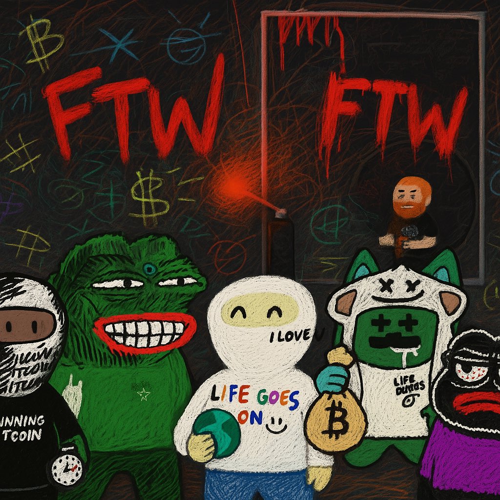 there are few new Ordinals projects that outperform any other by meme metrics and attention share

all of these are born in the 2nd cycle of Ordinals during the worst bear season our ecosystem have seen

- <a href="/ftw_collective/">FTW</a> with long slow ass mint but strong message to the fake