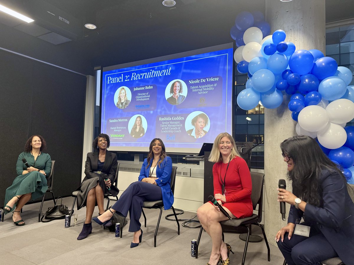RashidaGeddes's tweet photo. Spoke at @jmwl Business Blueprint on recruitment + career strategy 💼

3 reminders I left with the room:

1️⃣ Progress > perfection
2️⃣ Be intentional - you don’t need 100 applications, just the right 3–5
3️⃣ Recruiters aren’t just gatekeepers, we’re matchmakers. 

#CareerGrowth https://t.co/PnLZFD9SjO